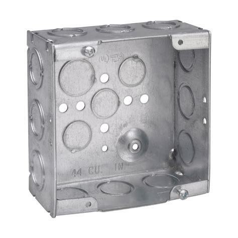 Thepitt TP521 Steel Square Outlet Box 4 11/16 In, 